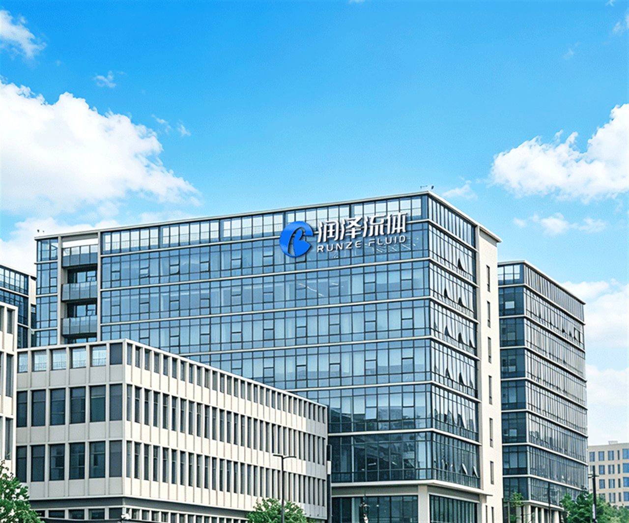 Runze Fluid company building in Nanjing
