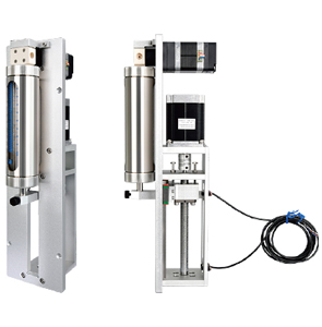Custom syringe pump developed for a 3D printing application