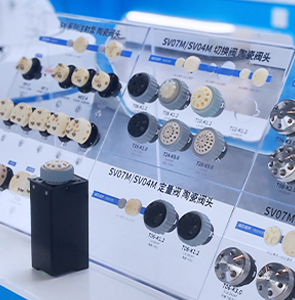 Runze ceramic valve head prepared for a custom fluidic project