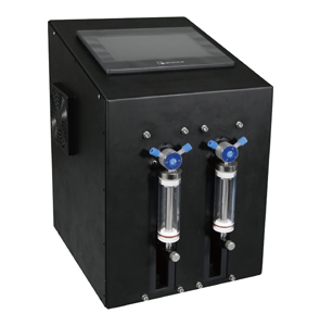 Application-specific laboratory liquid dispensing system built with Runze fluidic components