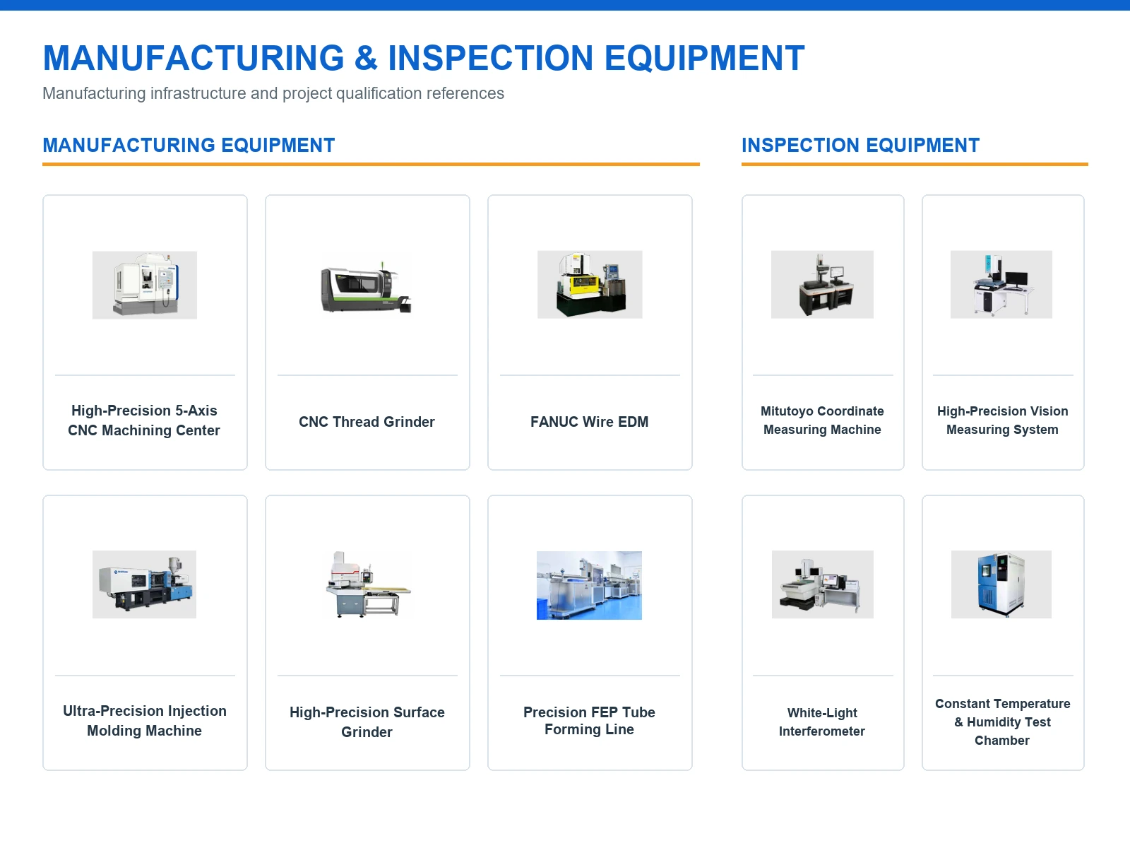 English overview of Runze Fluid manufacturing and inspection equipment