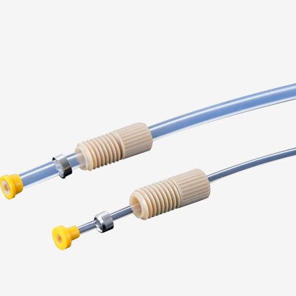 Fluidic connections and components prepared for return review