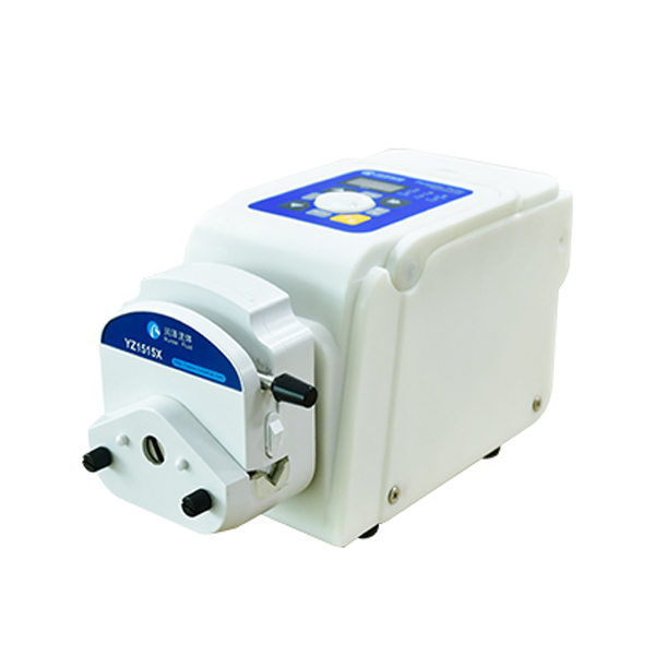 Peristaltic pump droplet dispensing setup
