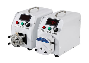 Peristaltic pump used in an instrument fluid path