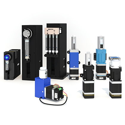 Runze syringe pumps, piston pumps, and fluid-control modules for OEM equipment